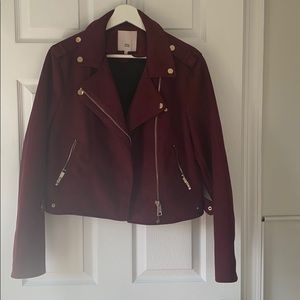 River Island Burgundy Jacket